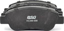 BSG BSG 70-200-008 - Гальмівні колодки, дискові гальма autozip.com.ua