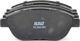 BSG BSG 70-200-002 - Гальмівні колодки, дискові гальма autozip.com.ua