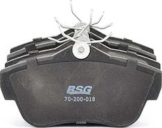 BSG BSG 70-200-018 - Гальмівні колодки, дискові гальма autozip.com.ua