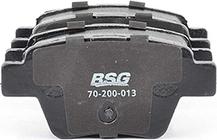 BSG BSG 70-200-013 - Гальмівні колодки, дискові гальма autozip.com.ua