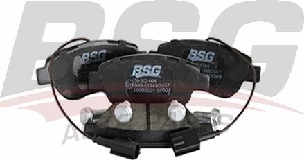 BSG BSG 70-202-004 - Гальмівні колодки, дискові гальма autozip.com.ua