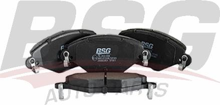 BSG BSG 70-202-008 - Гальмівні колодки, дискові гальма autozip.com.ua