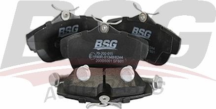BSG BSG 70-202-015 - Гальмівні колодки, дискові гальма autozip.com.ua