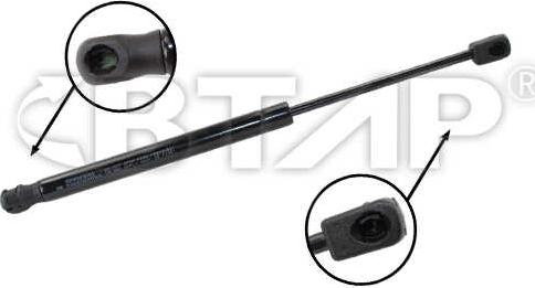 BTAP BBB109-035 - Газова пружина, кришка багажник autozip.com.ua