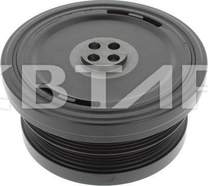 BTAP BBE716-128 - Ремінний шків, колінчастий вал autozip.com.ua
