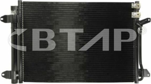 BTAP BVC819-124 - Конденсатор, кондиціонер autozip.com.ua