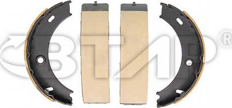 BTAP BVC207-003 - Комплект гальм, барабанний механізм autozip.com.ua