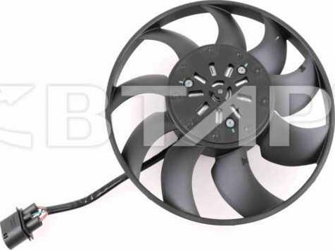 BTAP BVE911-090 - Вентилятор, охолодження двигуна autozip.com.ua