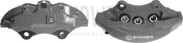 Budweg Caliper 345095 - Гальмівний супорт autozip.com.ua