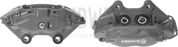 Budweg Caliper 345092 - Гальмівний супорт autozip.com.ua