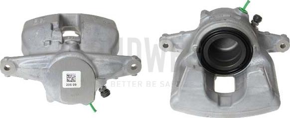 Budweg Caliper 345066 - Гальмівний супорт autozip.com.ua