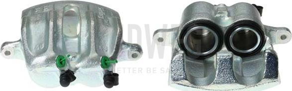 Budweg Caliper 341745 - Гальмівний супорт autozip.com.ua