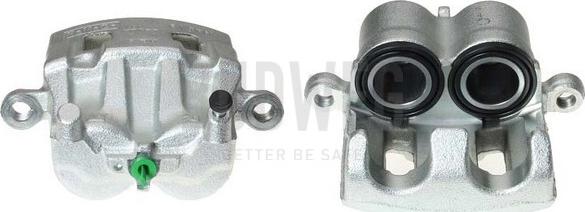 Budweg Caliper 343951 - Гальмівний супорт autozip.com.ua