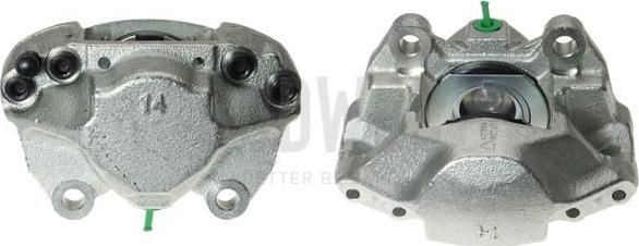 Budweg Caliper 34356 - Гальмівний супорт autozip.com.ua