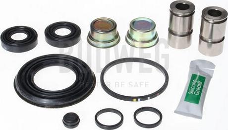 Budweg Caliper 205418 - Ремкомплект, гальмівний супорт autozip.com.ua