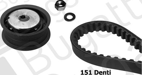 BUGATTI BKCD0278 - Комплект ременя ГРМ autozip.com.ua