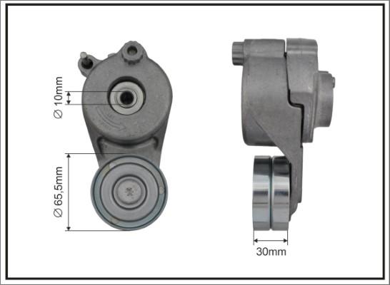 Caffaro 130000SP - Натягувач ременя, клинові зуб. autozip.com.ua