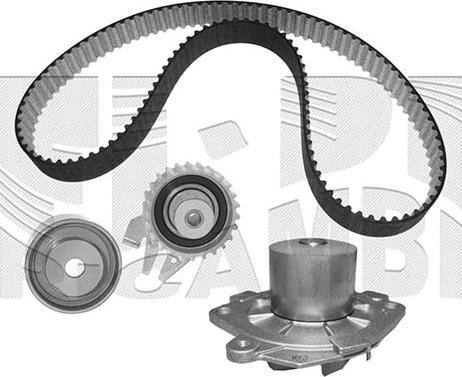 Caliber 0092KFW - Водяний насос + комплект зубчатого ременя autozip.com.ua