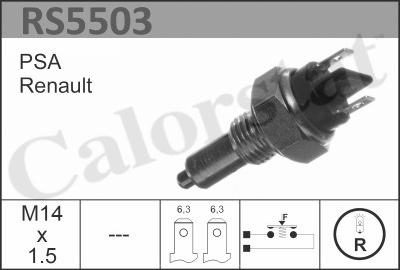 Calorstat by Vernet RS5503 - Датчик, контактний перемикач, фара заднього ходу autozip.com.ua