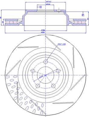 CAR 142.1449 - Гальмівний диск autozip.com.ua