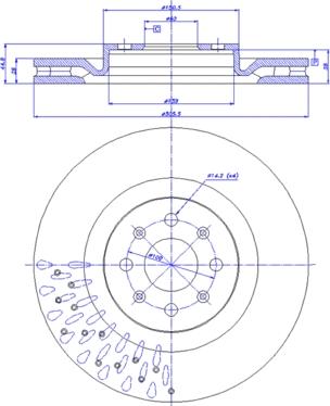 CAR 142.1472 - Гальмівний диск autozip.com.ua