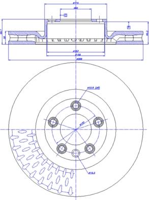 CAR 142.1533 - Гальмівний диск autozip.com.ua