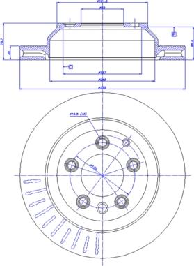 CAR 142.1018 - Гальмівний диск autozip.com.ua