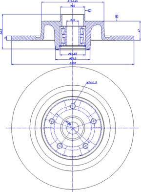 CAR 142.1106 - Гальмівний диск autozip.com.ua