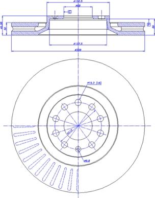 CAR 142.1132 - Гальмівний диск autozip.com.ua