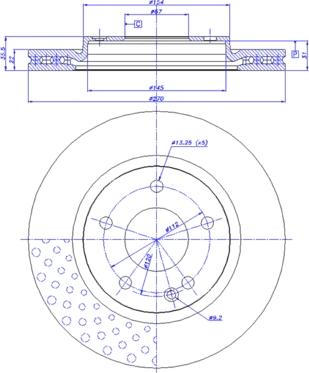 CAR 142.1121 - Гальмівний диск autozip.com.ua