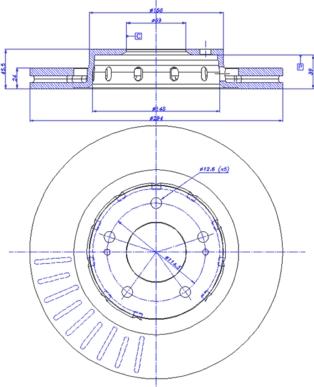 CAR 142.1313 - Гальмівний диск autozip.com.ua