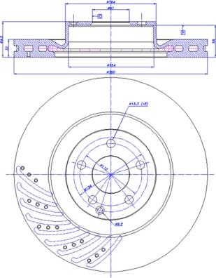 CAR 142.1375 - Гальмівний диск autozip.com.ua