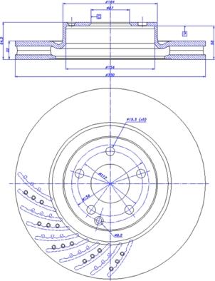 CAR 142.1203 - Гальмівний диск autozip.com.ua