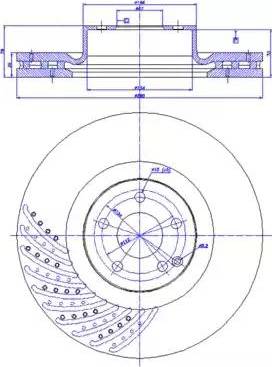 CAR 142.1202 - Гальмівний диск autozip.com.ua