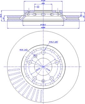 CAR 142.1214 - Гальмівний диск autozip.com.ua