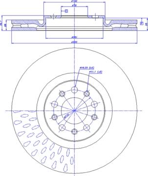 CAR 142.1226 - Гальмівний диск autozip.com.ua