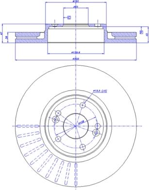 CAR 142.364 - Гальмівний диск autozip.com.ua