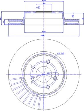 CAR 142.385 - Гальмівний диск autozip.com.ua