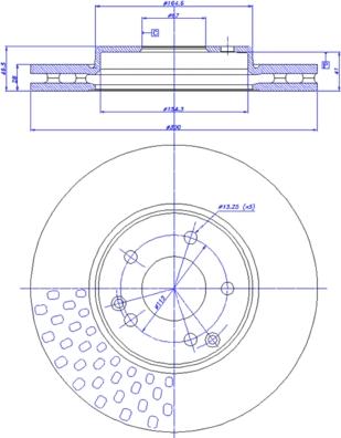 CAR 142.388 - Гальмівний диск autozip.com.ua