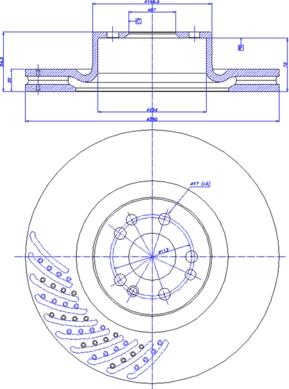 Optimal BS-7870C - Гальмівний диск autozip.com.ua