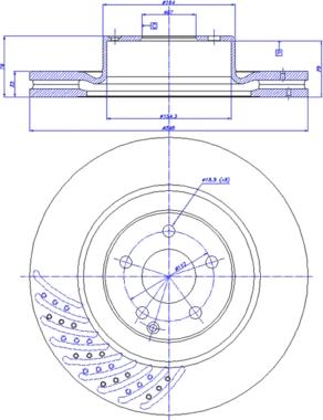 CAR 142.277 - Гальмівний диск autozip.com.ua