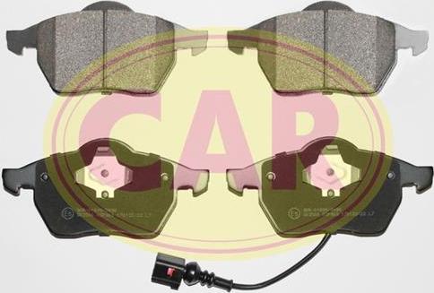 CAR PNT969 - Гальмівні колодки, дискові гальма autozip.com.ua