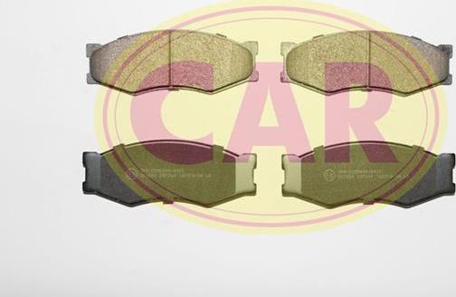 CAR PNT462 - Гальмівні колодки, дискові гальма autozip.com.ua