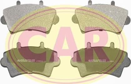 CAR PNT488 - Гальмівні колодки, дискові гальма autozip.com.ua