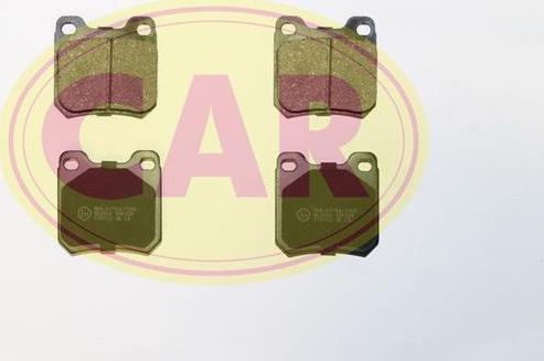 CAR PNT433 - Гальмівні колодки, дискові гальма autozip.com.ua