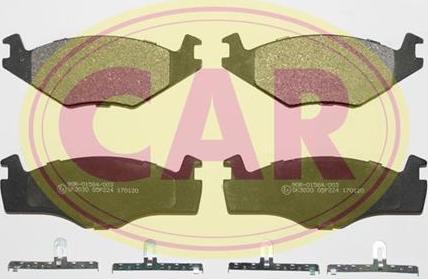 CAR PNT422 - Гальмівні колодки, дискові гальма autozip.com.ua