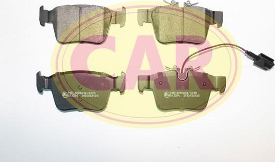 CAR PNT5212 - Гальмівні колодки, дискові гальма autozip.com.ua