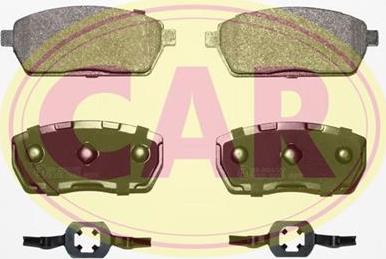 CAR PNT639 - Гальмівні колодки, дискові гальма autozip.com.ua