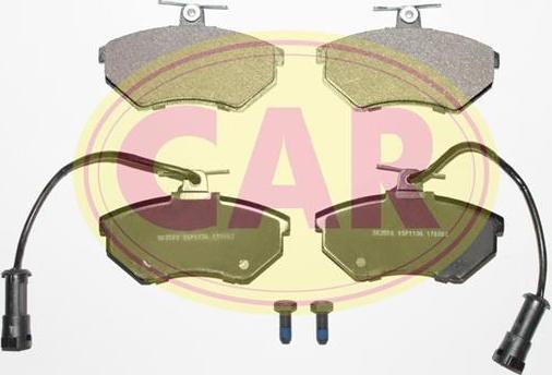 CAR PNT6311 - Гальмівні колодки, дискові гальма autozip.com.ua