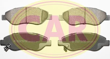 CAR PNT0941 - Гальмівні колодки, дискові гальма autozip.com.ua